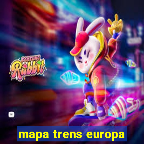 mapa trens europa