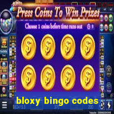 bloxy bingo codes