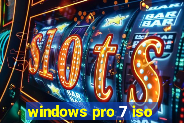 windows pro 7 iso