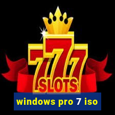 windows pro 7 iso