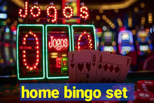 home bingo set