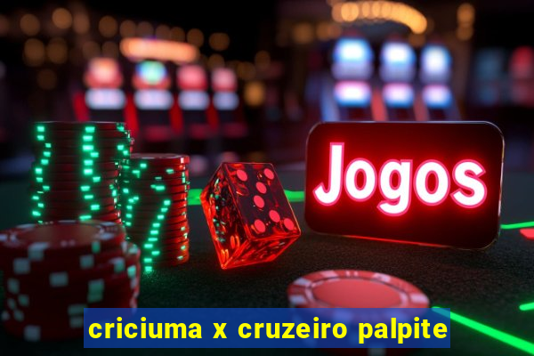 criciuma x cruzeiro palpite