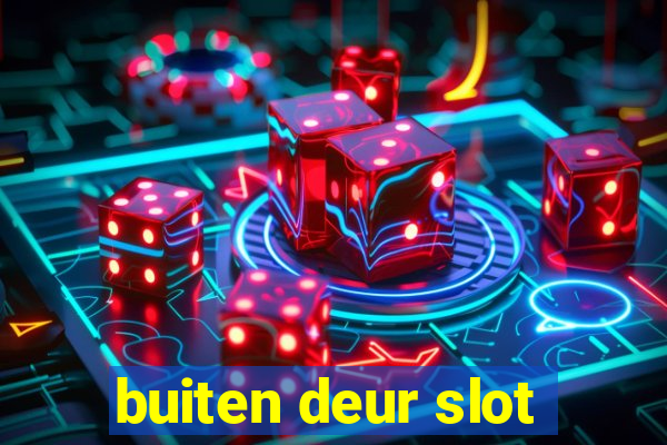 buiten deur slot