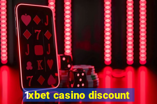 1xbet casino discount