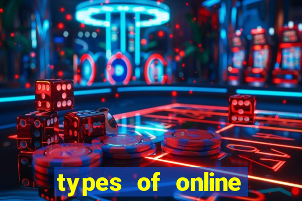 types of online casino games