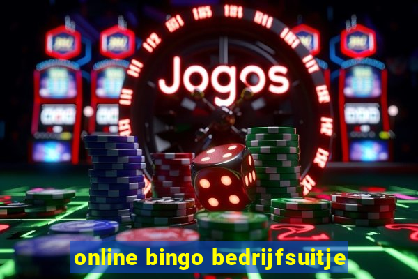 online bingo bedrijfsuitje