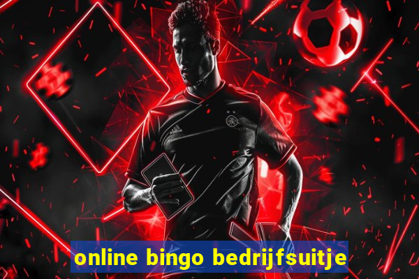 online bingo bedrijfsuitje