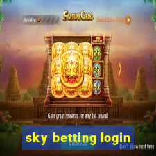 sky betting login