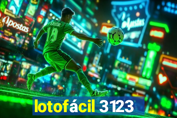 lotofácil 3123