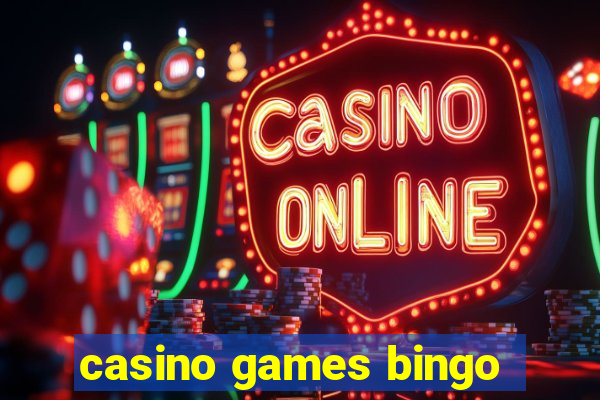 casino games bingo