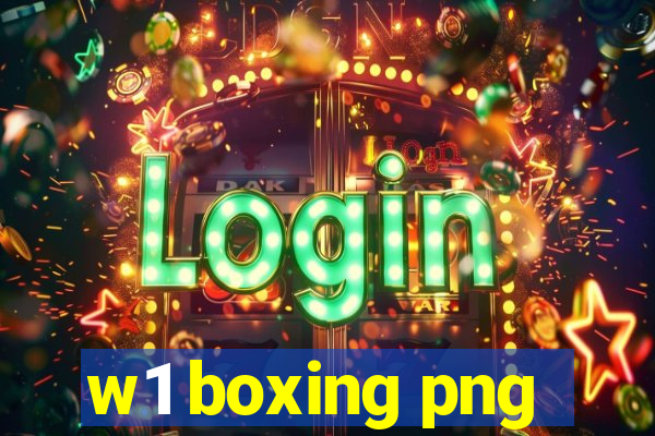 w1 boxing png