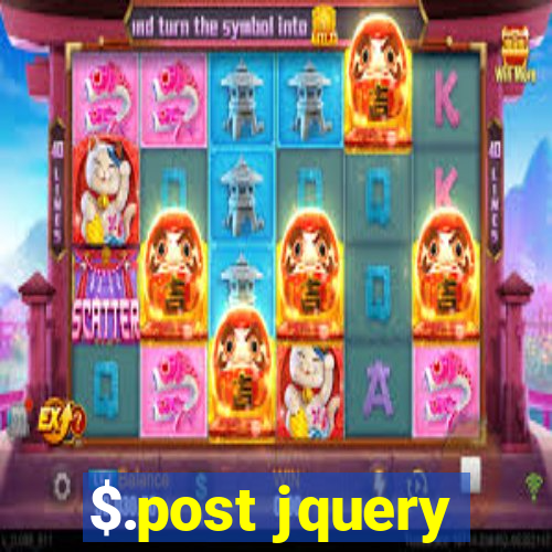 $.post jquery