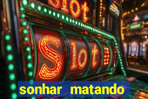 sonhar matando porco pequeno