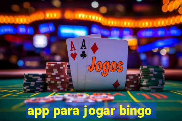 app para jogar bingo