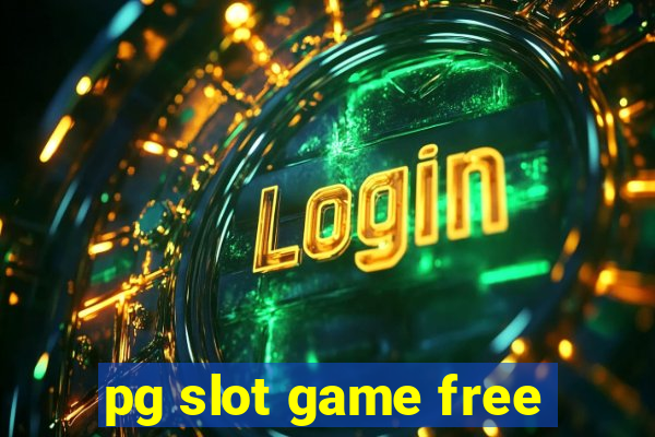 pg slot game free