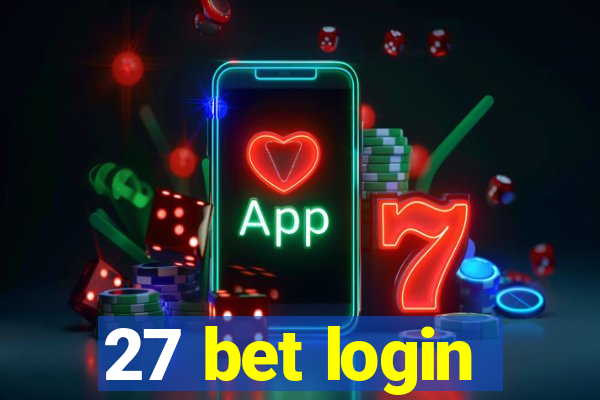 27 bet login