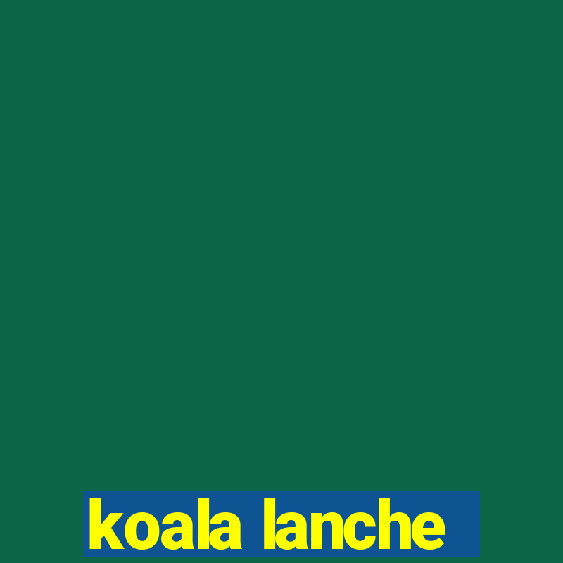 koala lanche