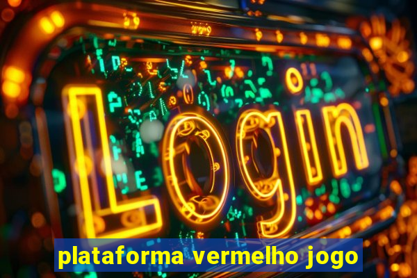 plataforma vermelho jogo