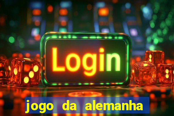 jogo da alemanha ao vivo