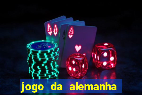 jogo da alemanha ao vivo