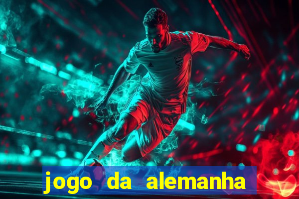 jogo da alemanha ao vivo