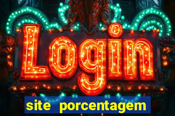 site porcentagem slots pg