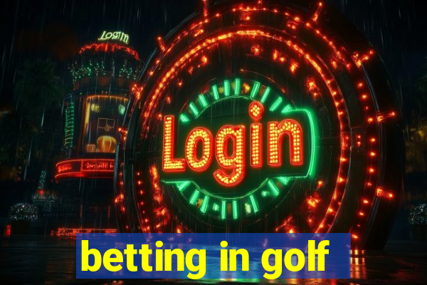 betting in golf