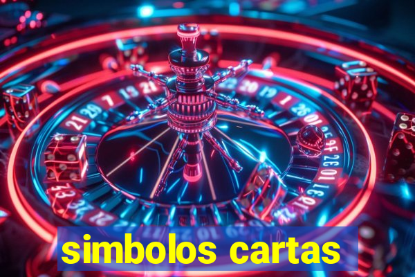 simbolos cartas