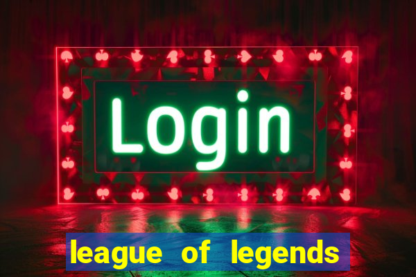 league of legends mundial jogos