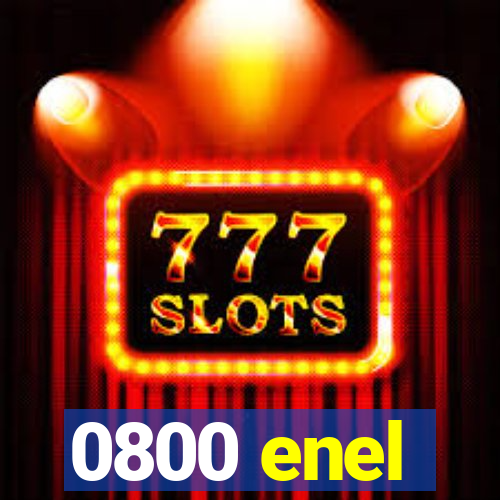 0800 enel