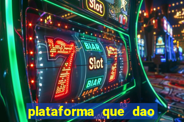 plataforma que dao bonus para jogar