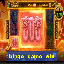 bingo game win real money