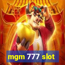 mgm 777 slot