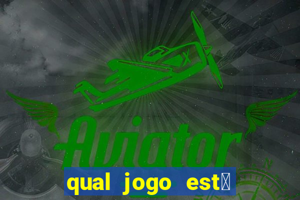 qual jogo est谩 pagando hoje