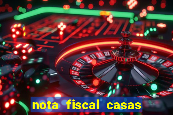 nota fiscal casas bahia 2 via