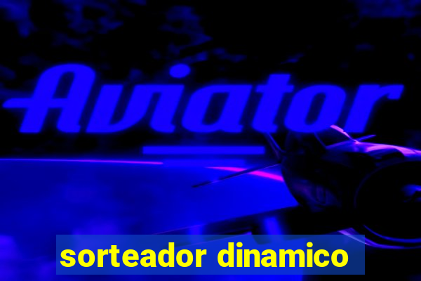 sorteador dinamico