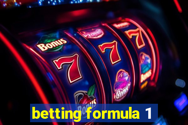 betting formula 1