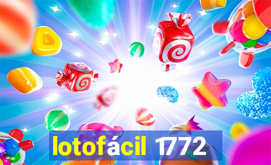 lotofácil 1772