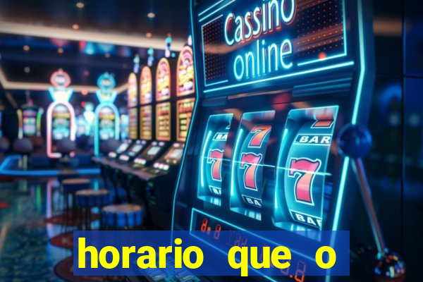 horario que o dragon fortune paga