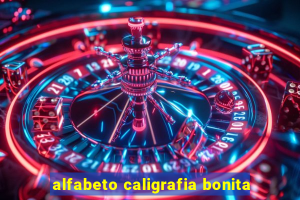 alfabeto caligrafia bonita