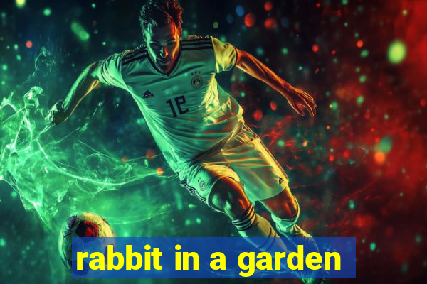 rabbit in a garden