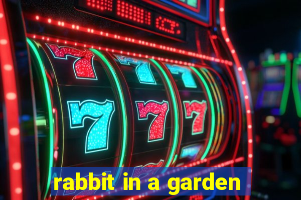 rabbit in a garden