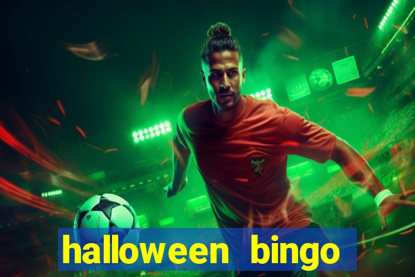 halloween bingo cards with numbers