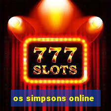 os simpsons online