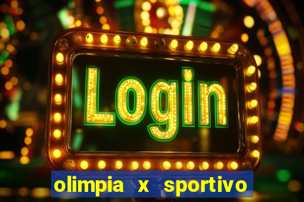 olimpia x sportivo ameliano palpite