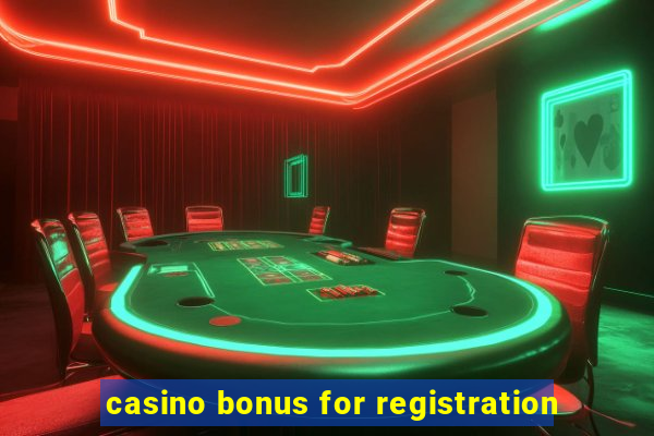 casino bonus for registration