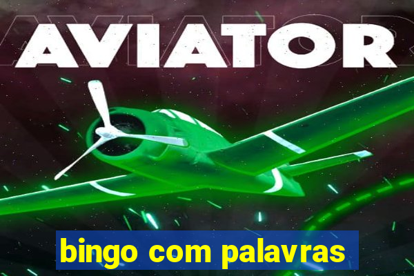 bingo com palavras