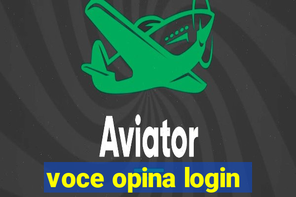 voce opina login