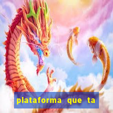 plataforma que ta pagando bem fortune tiger