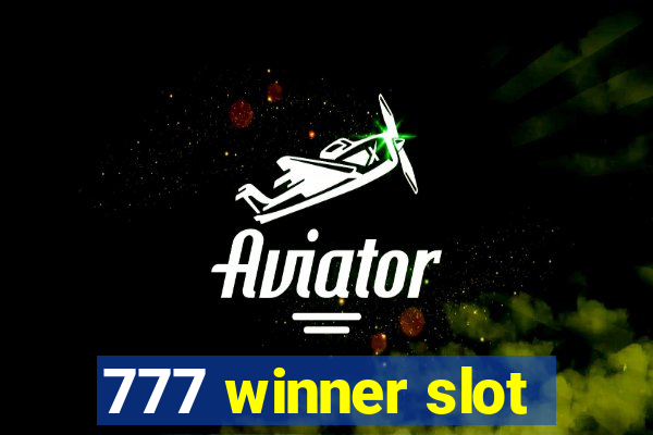 777 winner slot